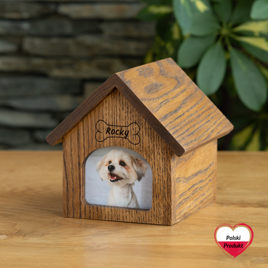 Urna dla psa ze zdjęciem